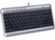  Клавіатура A4Tech KL-5 Silver Black USB (USB, 85 клавіш + додаткові клавіші: Power, Back, Forward, Refresh, Home, Search, E-Mail, без цифрового блоку, 321x166x29 мм, сріблястий+чорний) KL-5 USB Silver Black 
